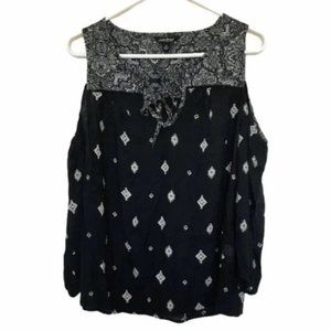 Lucky Brand Cold Shoulder Top